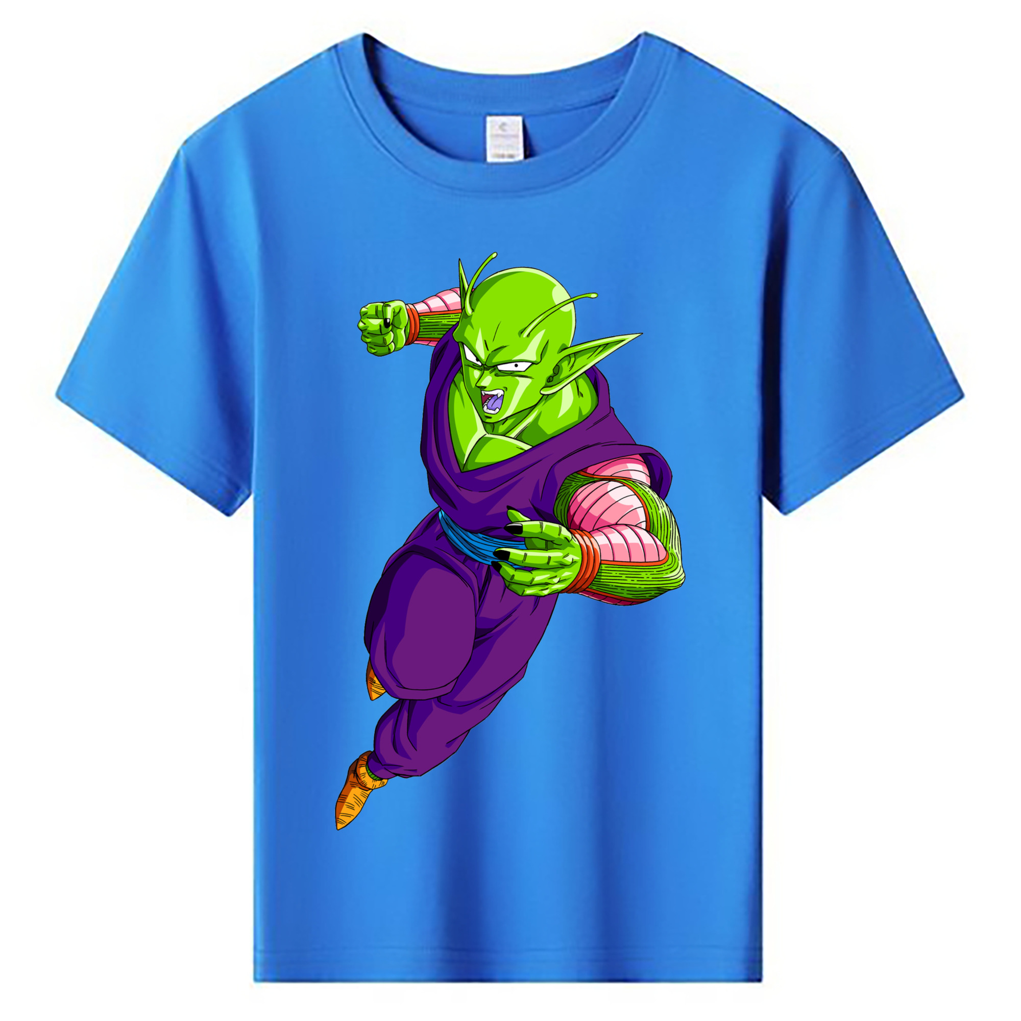 （画像用） ドラゴンボール ピッコロ DRAGON BALL Piccolo 綿100％キッズTシャツ（フロントプリント）